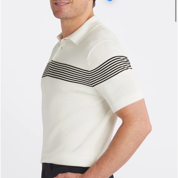 New DSTRCT & ROW
Marcini Striped Sweater Polo‎ - Picture 3 of 6